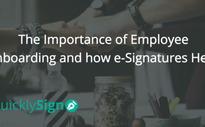 The Importance of E-Signatures: eight Reasons to form the Switch